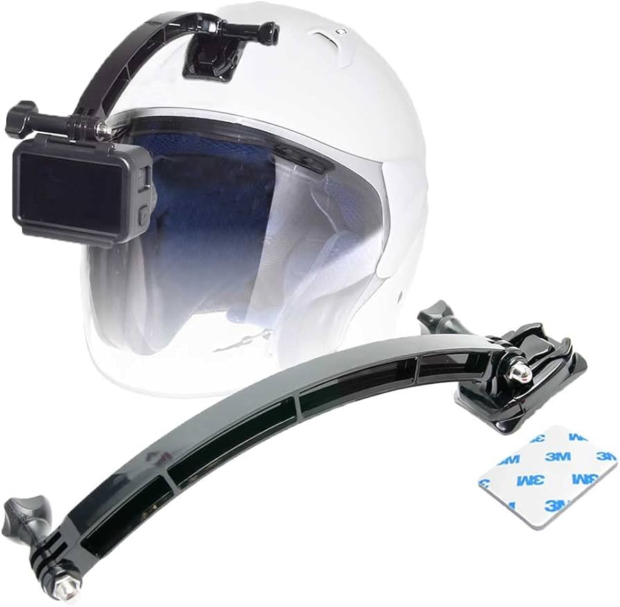 GLIDER GoPro用 アクセサリー ヘルメットアーム付 カーブベースマウント 曲面用 3M両面テープ付 GLD4844GP79